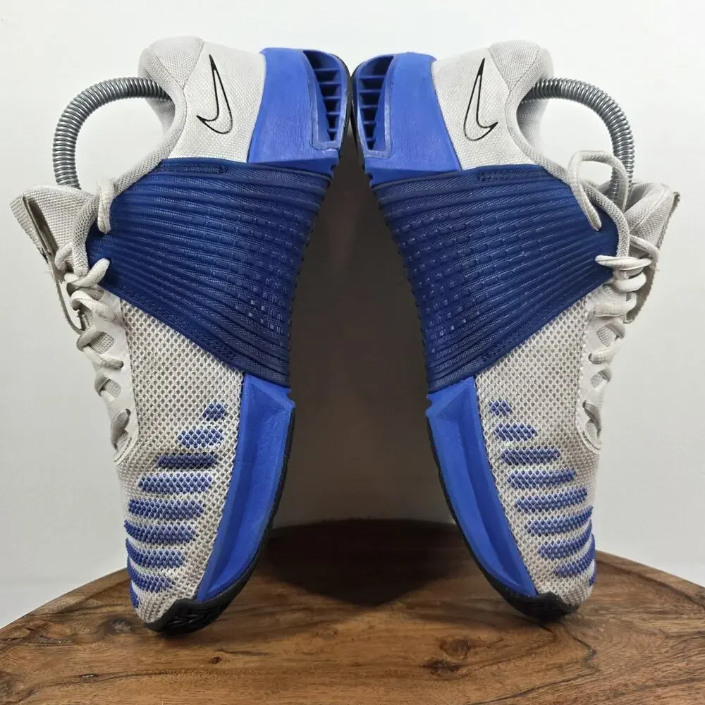 Nike Metcon 9 Racer Blue Mens White Blue Size 8.5 Athletic Gym Shoes DZ2617-008